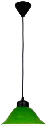 Φωτιστικό Οροφής 02-0357 1/Ε27 Φ22x82cm Green Heronia