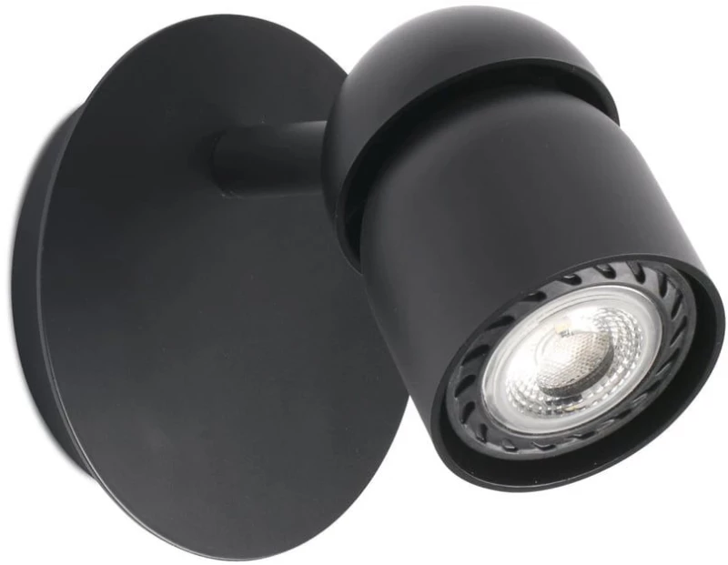 Φωτιστικό Τοίχου Coco 40661 1xGU10 Black Faro Barcelona