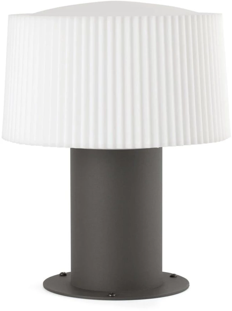 Φωτιστικό Δαπέδου - Φάρος Muffin 74433S-04 E27 max 15W Dark Grey Faro Barcelona