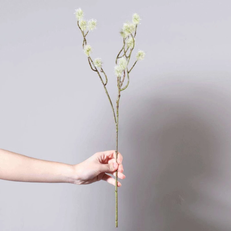Τεχνητό Κλαδί Κορονίλλα 7541-7 7x55cm White Supergreens Πολυέστερ