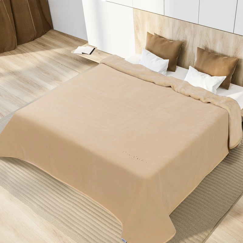 Κουβέρτα Nancy 545 Off White Pierre Cardin Υπέρδιπλο 220x240cm Πολυέστερ