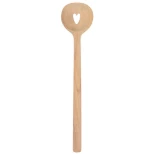 Κουτάλα Τρυπητή Heart Large LBTRD0014486 30cm Natural Raeder Ξύλο