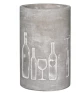 Σαμπανιέρα Bottles LBTRD0010403 Φ13,5x21cm White-Grey Raeder Τσιμέντο