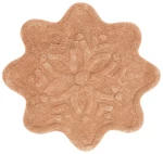 Ταπέτο Μπάνιου Flair Caramel Palamaiki 70x70cm 100% Βαμβάκι