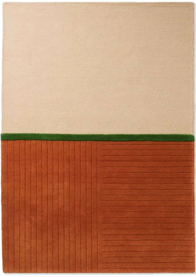Χαλί Décor Rhythm Tangerine 098003 Orange-Beige Brink & Campman 200X280cm