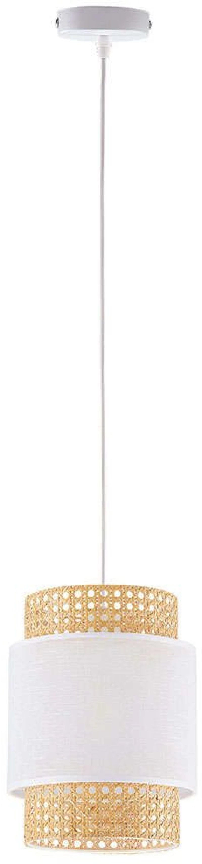 Φωτιστικό Οροφής Boho 6528 1xΕ27 15W Φ20cm 170cm White TK Lighting