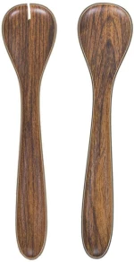 Κουτάλες Σερβιρίσματος (Σετ 2Τμχ) 10174 7x30,5cm Brown Evelin Πολυστερίνη