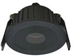 Σποτ Χωνευτό S110 Φ8x4cm Led 440Lm 6W 3000K Black Στρόγγυλο