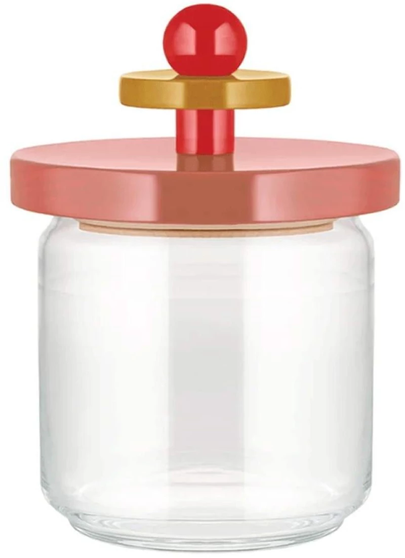 Βάζο Αποθήκευσης ES16/75 2 750ml 12x17cm Pink-Multi Alessi Γυαλί
