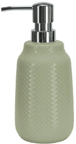 Δοχείο Κρεμοσάπουνου Dotty 8x20cm Reed Green Kleine Wolke Πηλός