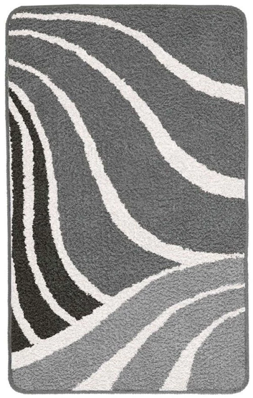 Πατάκι Μπάνιου Flame Anthracite Kleine Wolke 60x100cm Polyacrylic