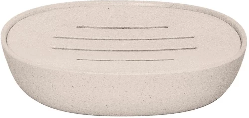 Σαπουνοθήκη Belgrano 11x2,2cm Sandbeige Kleine Wolke Bamboo,Πολυπροπυλ