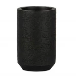 Ποτηροθήκη AH-BA72083 7x11cm Black Slate Effect Andrea House Πολυρεσίνη