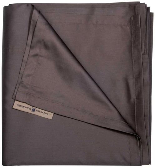Σεντόνι 2256 Dark Grey Greenwich Polo Club King Size 270x280cm 100% Βαμβακοσατέν