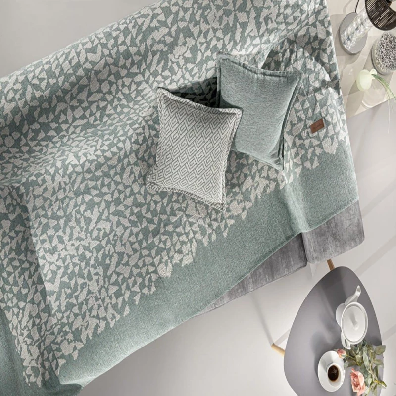 Ριχτάρι Duomo Ocean Guy Laroche Διθέσιο 180x250cm Βαμβάκι-Ακρυλικό