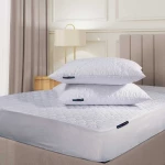 Επίστρωμα 2340 Καπιτονέ White Das Home Υπέρδιπλο 180x235cm 100% Βαμβάκι