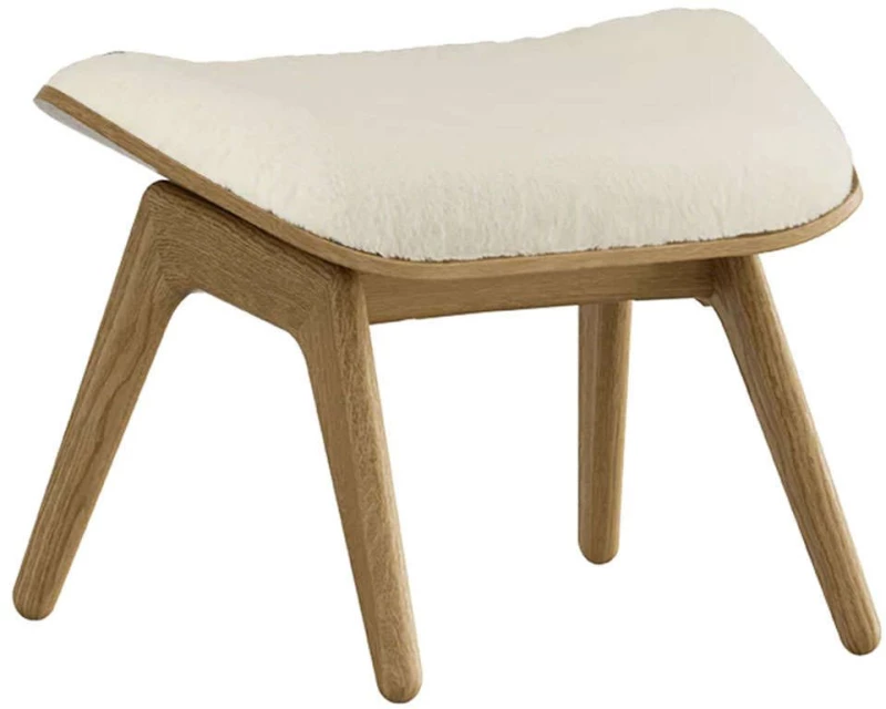 Σκαμπό The Reader Ottoman Teddy Bear 5583NC5583-6N 60x46x42cm Oak-White Umage