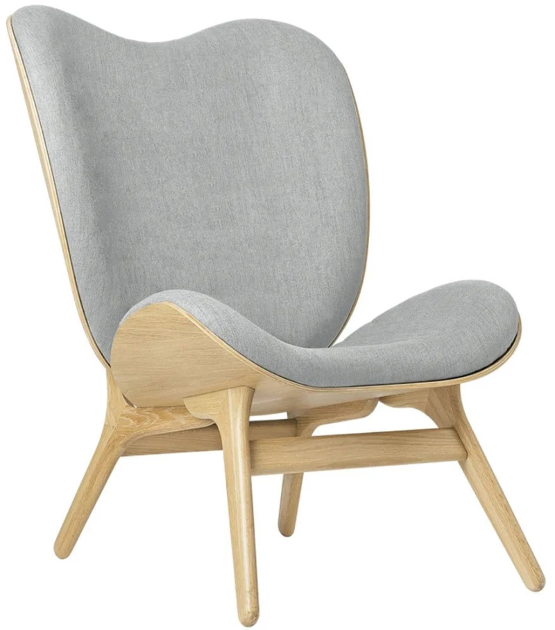 Πολυθρόνα A Conversation Piece Tall Horizons S 5577C704-03 73x93x106cm Oak-Light Grey Umage