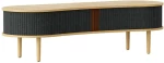 Έπιπλο Τηλεόρασης Audacious Horizons S 5601C707-04 140x46x40cm Oak-Dark Grey Umage