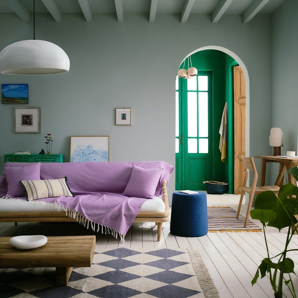 Ριχτάρι Eartha 372/19 Lilac Gofis Home Διθέσιο 180x250cm 100% Βαμβάκι