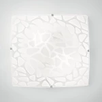 Φωτιστικό Οροφής - Πλαφονιέρα I-Island-PL40 E27 40x40x10cm White Luce Ambiente Design