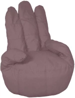 Πουφ Glover L.Purple 90X85X100