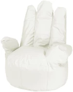 Πουφ Hando White 74X70X80