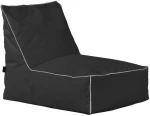 Πουφ Linear Black 70X110