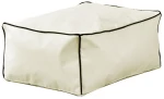 Πουφ Σκαμπό Cube Beige 70X50