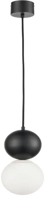 Φωτιστικό Οροφής Stone 4236700 D140 Black Viokef Μέταλλο,Γυαλί