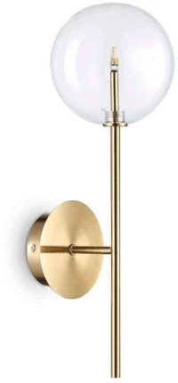 Φωτιστικό Τοίχου Equinoxe 200149 13x30x18cm 1xG4 2W Gold Ideal Lux
