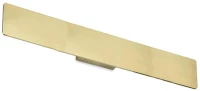 Φωτιστικό Τοίχου-Απλίκα Zig Zag 287072 75x8x5cm LED 30W 3000K Gold Ideal Lux