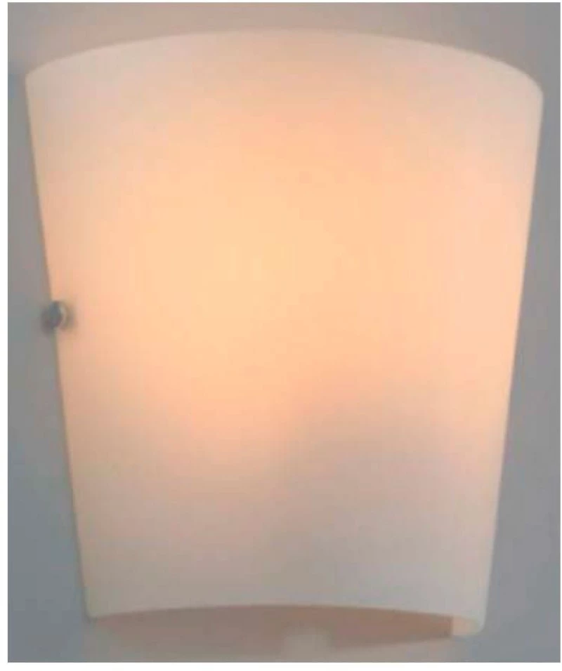 Φωτιστικό Τοίχου-Απλίκα Lenny 4161100 White Viokef Γυαλί