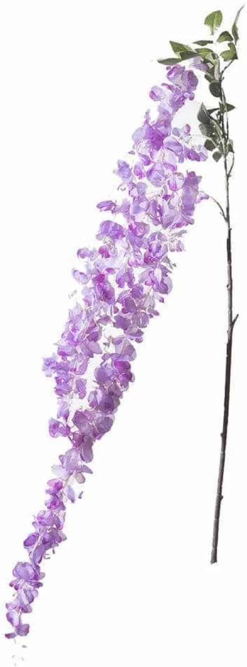 Τεχνητή Κρεμαστή Γλυσίνια 0151-7 25x180cm Purple Supergreens Πολυέστερ