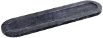 Πλατώ Σερβιρίσματος FAV231 30x7x1cm Black Espiel Μάρμαρο
