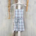 Ποδιά Κουζίνας Ολόσωμη Provence Blue Ρυθμός 100% Βαμβάκι