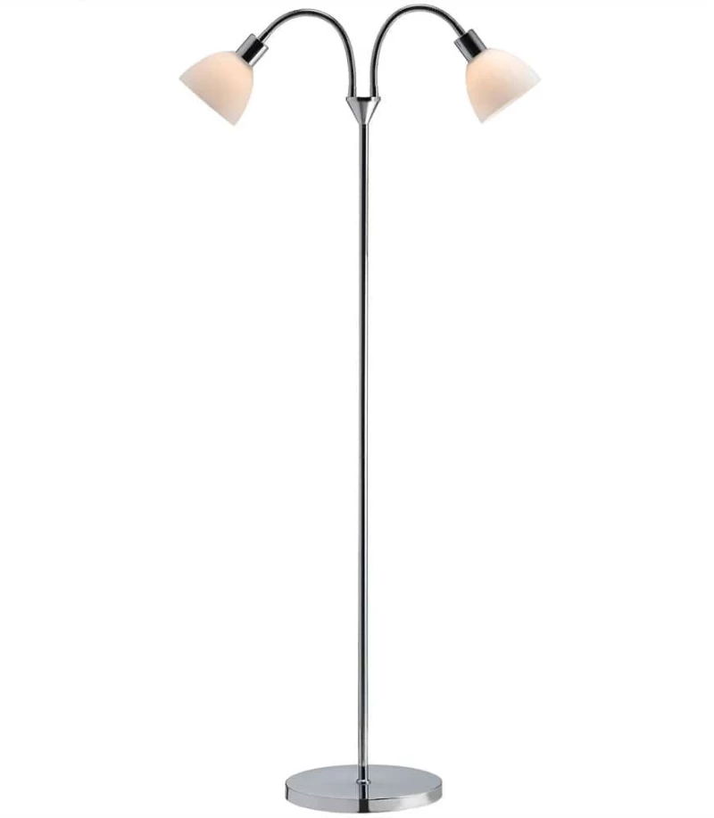 Φωτιστικό Δαπέδου Ray Double 63224033 E14 2X40W 135x25cm Chrome Nordlux