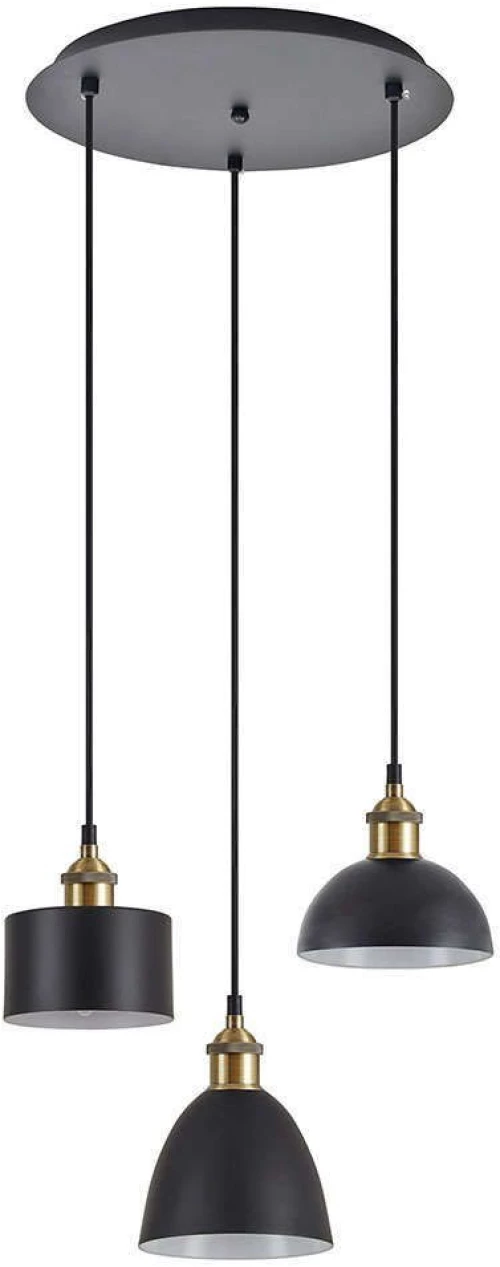 Φωτιστικό Οροφής Magnum Flex 77-8970 35x35x300cm 3xE27 60W Black-Bronze Homelighting