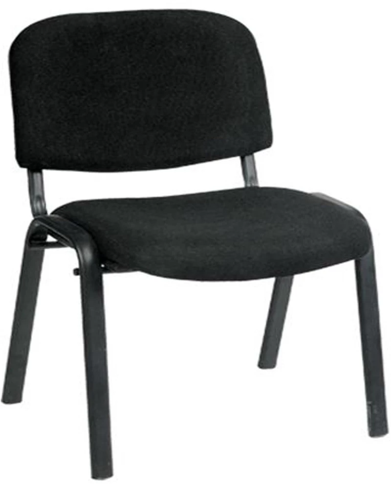 Καρέκλα Sigma ΕΟ550,7 Μαύρη/Ύφασμα Μαύρο 55x50x79 cm Σετ 6τμχ