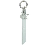 Μπρελόκ Δερμάτινο You & Me RD0016944 2x13cm Silver Raeder