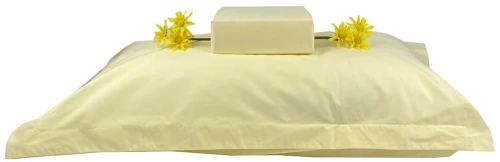 Σεντόνι Πεννιέ 6270 Με Λάστιχο Yellow Astron Διπλό 120x240cm 100% Βαμβάκι