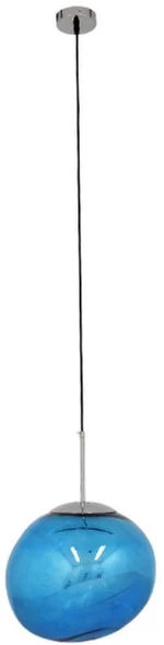 Φωτιστικό Οροφής Dixxon 01467 1xΕ27 Φ36x45cm Blue GloboStar