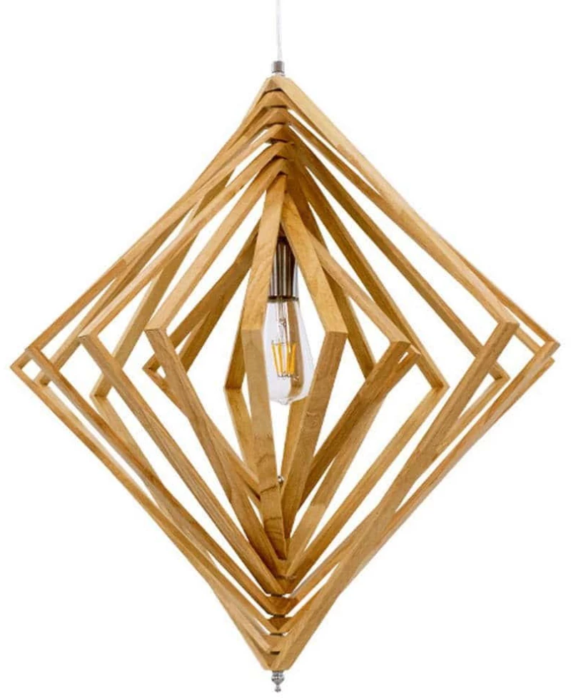 Φωτιστικό Οροφής Octave 01431 1xΕ27 64x64x66cm Beige GloboStar