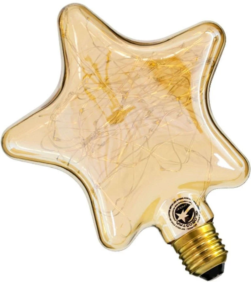Λαμπτήρας Led Deco Star 99225 DSC125 E27 2W 150lm Honey GloboStar 2W