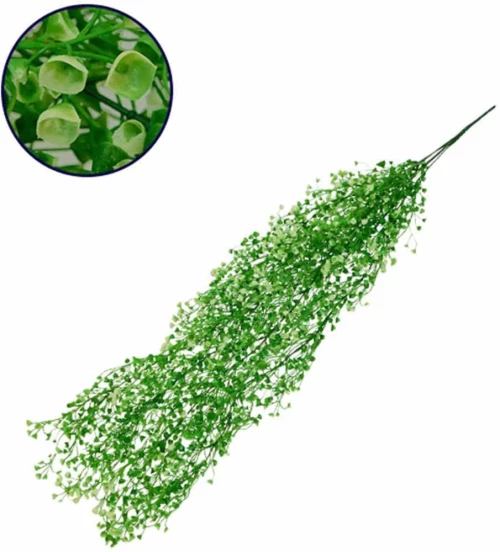 Τεχνητό Κρεμαστό Φυτό 09038 120cm Green-White Globostar Πλαστικό
