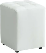 Σκαμπό Cube 40.0121 35X35X42cm White