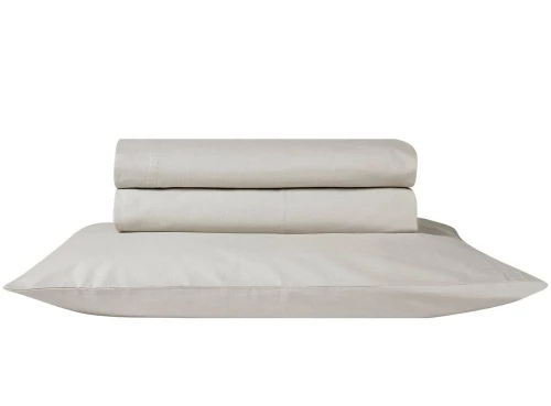 Σεντόνι Essential 26 Ecru Kentia Ημίδιπλο 190x270cm 100% Πενιέ Βαμβάκι