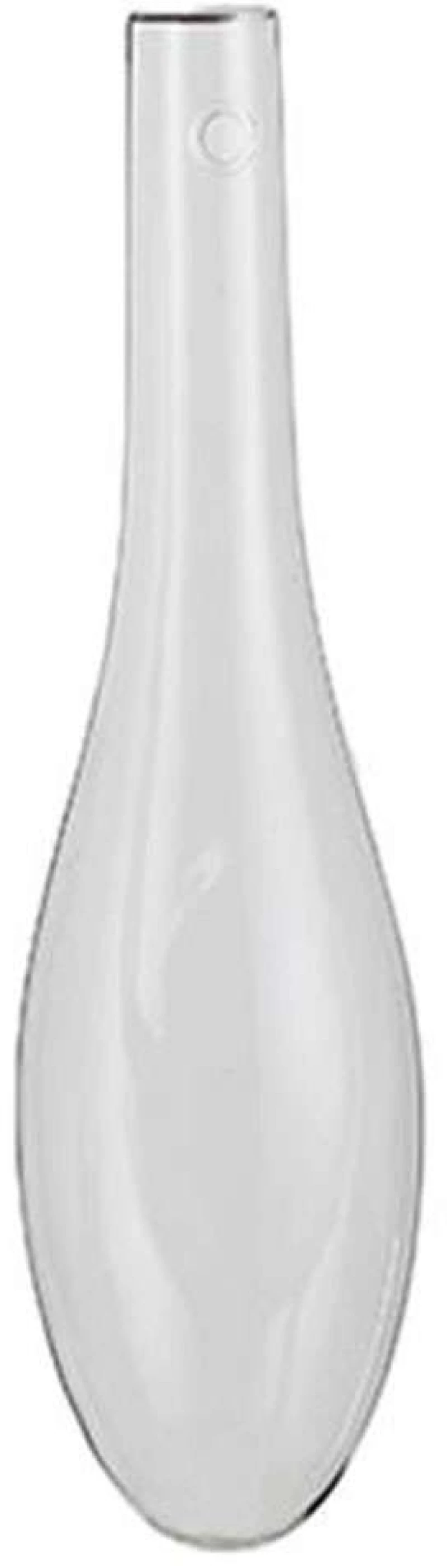 Βάζο Γυάλινο Manuela 02.1053753 9x30cm Clear Γυαλί