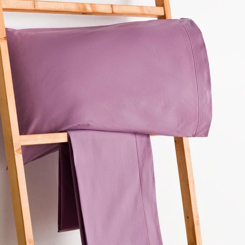 Σεντόνι Με Λάστιχο 100Χ200+30 Purple Σύνθεση-511 Vesta Home Μονό 100x230cm 100% Βαμβακερό Περκάλι