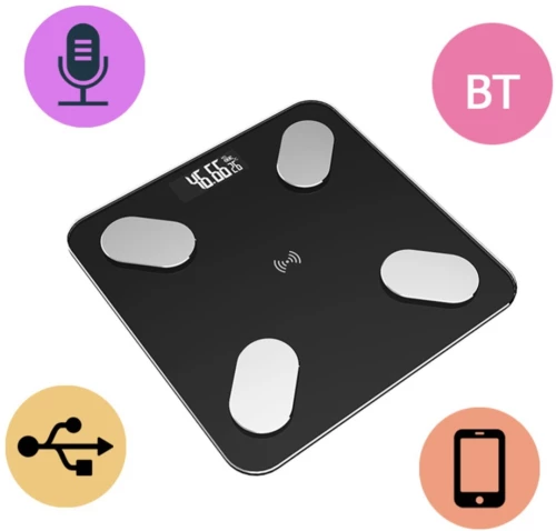 Ζυγαριά με λιπομετρητή και Bluetooth